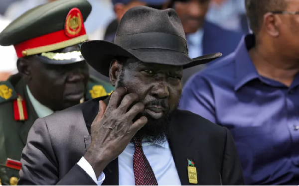 South Sudan President Salva Kiir attends the inauguration of the Grand Ethiopian Renaissance Dam