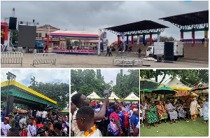 NAPO's Unveiling: Watch the first shots from the Kumasi Jubilee Park