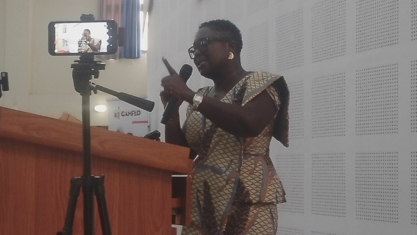 The education director has urged young women to seize opportunities and prioritise success at CAMFED