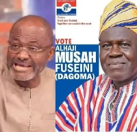 Ken Agyapong and Chairman Fuseini