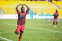 USM Alger striker, Kwame Opoku