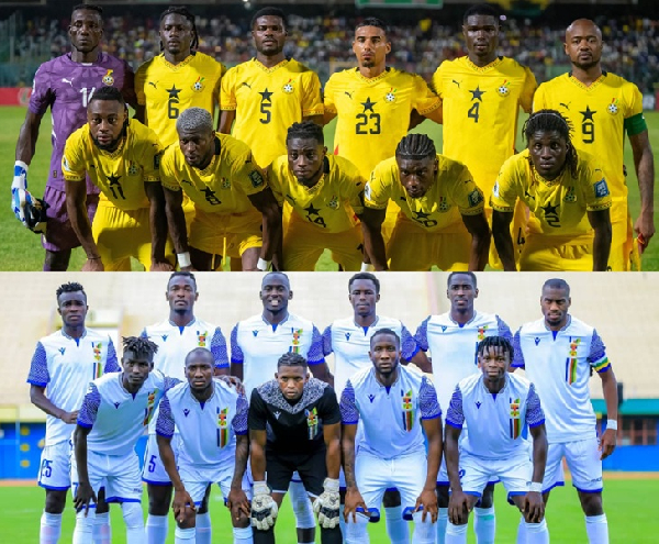 Black Stars (top) will face Comoros (down) in the World Cup qualifiers