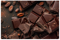 Dark chocolate can contribute to meeting daily iron requirements