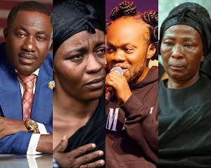 L-R: Kwame Despite, Odo Broni, Akosua Serwaa and Daddy Lumba