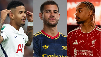 L-R: Savinho, Guimares and Barcola were signed by Premier League clubs