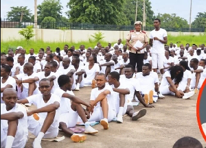 File photo of recruits undergoing training