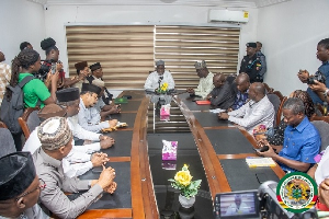 Local Govt Minister Addressing The Leaders Of Religious Organizations