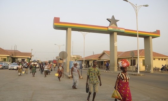 The Ghana-Togo border