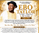 Ghana bids farewell to highlife legend Ebo Taylor on August 1 Ghana bids farewell to highlife legend Ebo Taylor on August 1