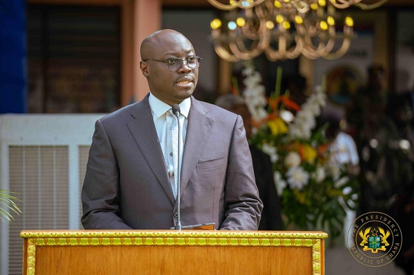 Dr Cassiel Ato Forson is the Minister of Finance