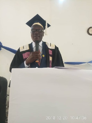 Principal of Tumu College of Education, Adams Kaleo Bertinus