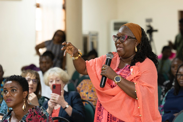Prof Audrey Gadzekpo is at the Department of Communication Studies, University of Ghana