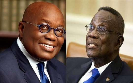 President Akufo-Addo and late President Mills