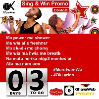 Okyeame Kwame 'Sing n Win' promo