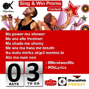 Okyeame Kwame 'Sing n Win' promo