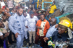Mahama Ayariga visits Kumasi Central Market fire scene to assess damage