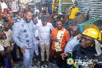 The minister in the midst of other stakeholders