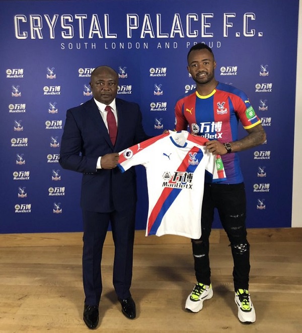Jordan Ayew has sealed his move to Crystal Palace