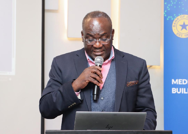 Bernard Otabil is the Director of Communications of the BoG