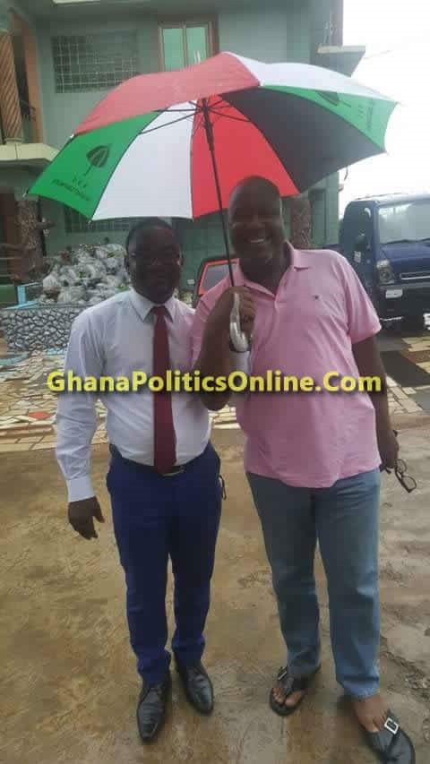 Kwame Sefa Kayi with Fred Agbenyo