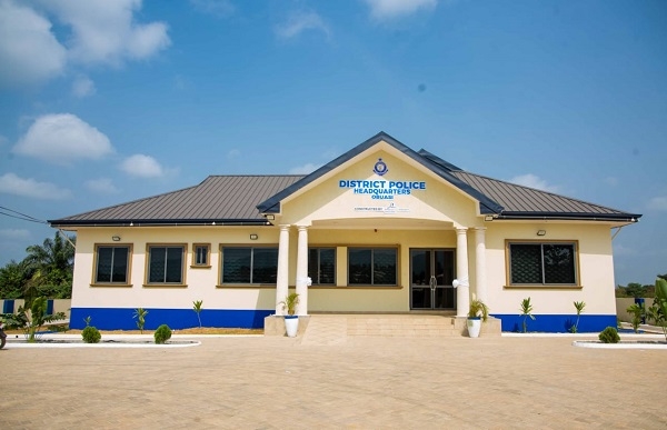 AngloGold Ashanti hands over district headquarters to Obuasi police