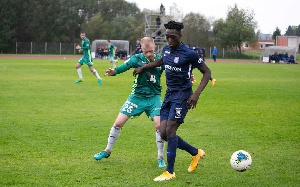 Deabeas Owusu-Sekyere scored his 7th goal of the season