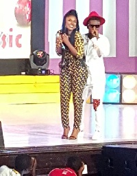Becca and Bisa-Kdei rocking the place