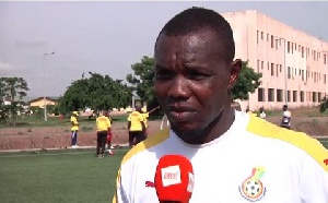 Ghana’s goalkeepers’ trainer, Richard Olele Kingson