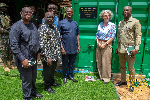 UK delegation together with Ghana's Forestry Commission