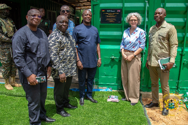UK delegation together with Ghana's Forestry Commission