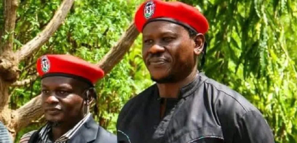 The Kenyan activists were helping Bobi Wine campaign