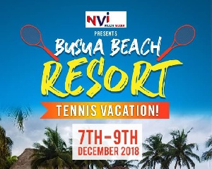 The maiden edition of Busua Beach Resort Tennis Vacation