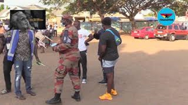 Man ‘sacked’ from polling station for parading as a National Security Officer