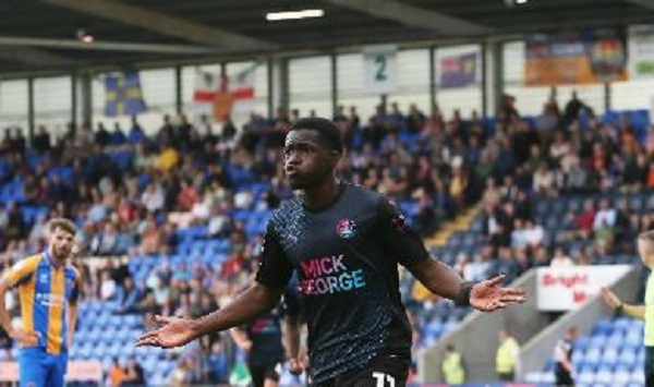 Black Stars player Kwame Poku scores as Peterborough United secure victory over Bristol Rovers