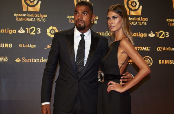 Melissa Satta with Husband, Kevin Prince Boateng