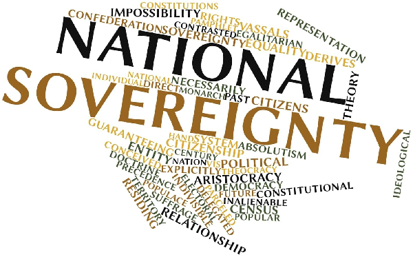 File photo of national sovereignty and political authority