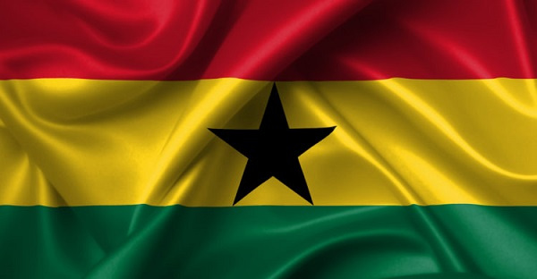 The national flag of Ghana