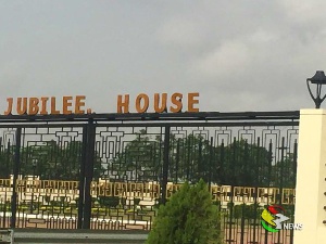 Front view of the Presidential Palace