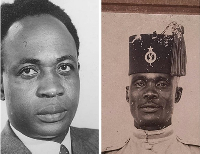 Dr Kwame Nkrumah (L) Salifu Dagarti (R)