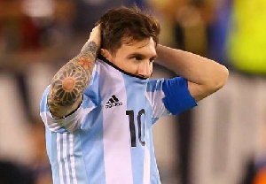 Argentina national team captain, Lionel Messi