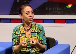 Former MP for Jomoro Constituency, Samia Nkrumah