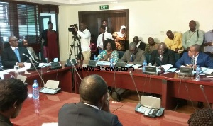 The ad hoc committee suspend sitting to meet the requests of Samuel Okudzeto Ablakwa
