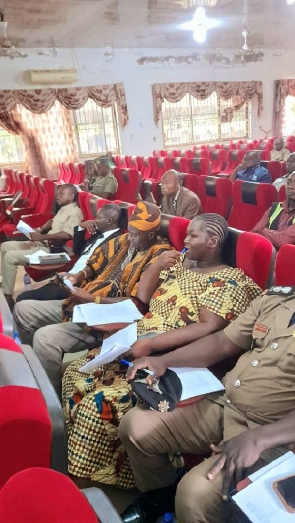 Attendees at the general assembly meeting in Damango