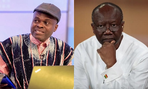 Private legal practitioner Martin Kpebu (L) made the allegation about Ken Ofori-Atta (R)