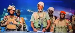 Most of the soldiers who appeared on state TV early on Sunday morning are on the run