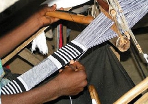 Kente weaving