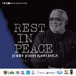Former President, Jerry John Rawlings
