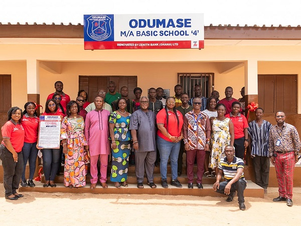 In addition, the Bank has supplied new desks, tables, cupboards, and learning materials