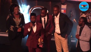 Teehplow received his first ever award at the 2018 Vodafone Ghana Music Awards