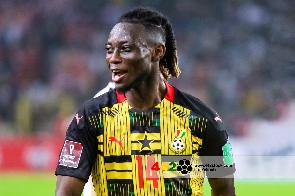 Ghana’s left back, Gideon Mensah